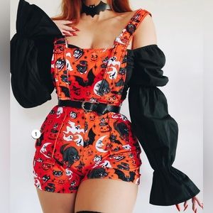 Blackmilk Trick or treat overalls Halloween M🌙💫✨
